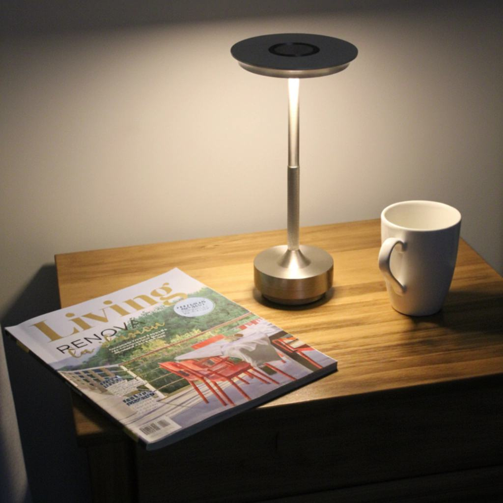 Lámpara touch de mesa
